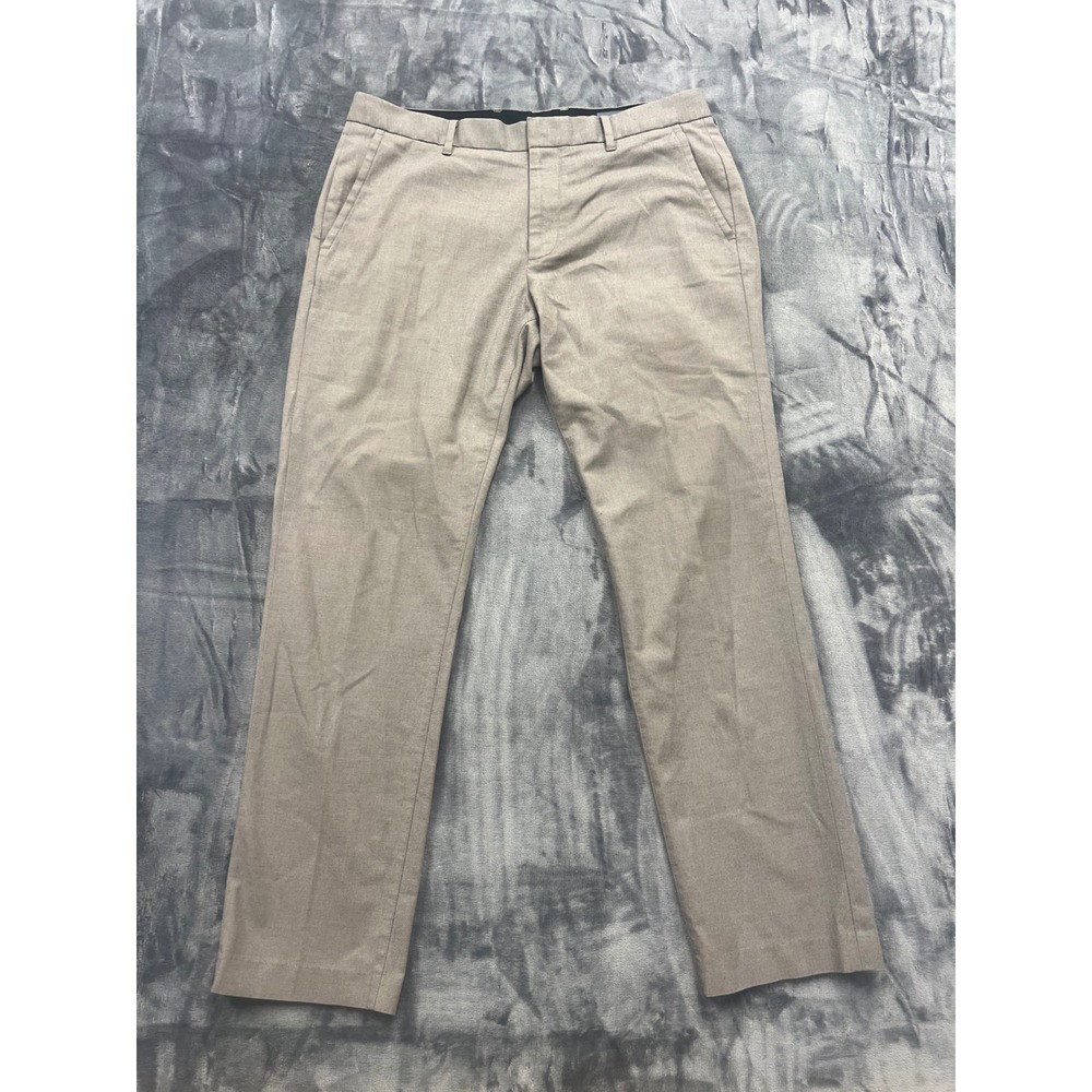 Bonobos Weekday Chino Thursday Mens 33x30 Khaki Tan Slim Fit Stretch Pants